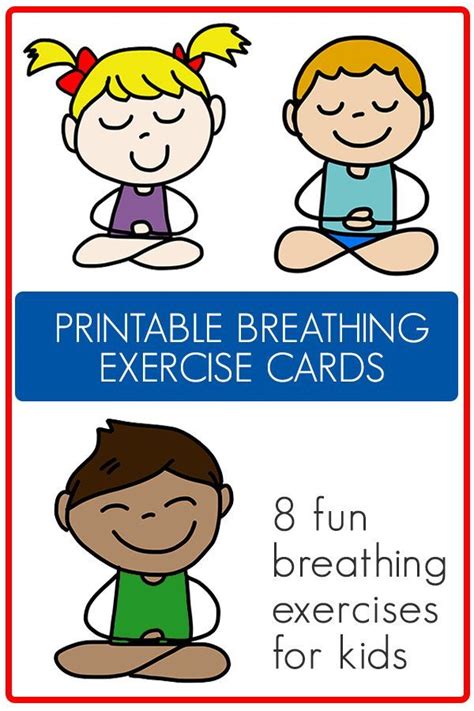 Breathing Cards Free Printable